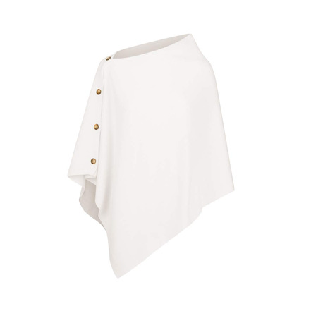 Les Cordes poncho ecru