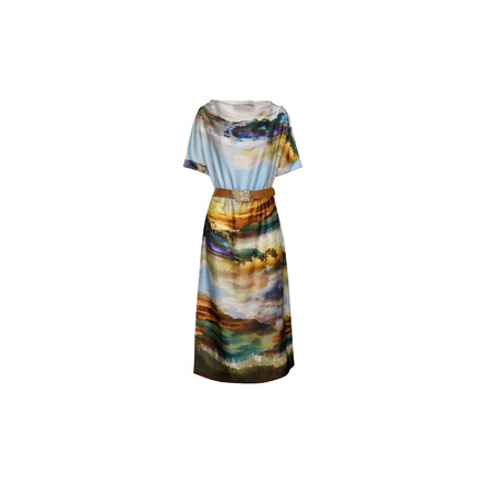 Caroline Biss jurk multi color