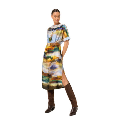 Caroline Biss jurk multi color