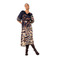 Caroline Biss robe brun 2