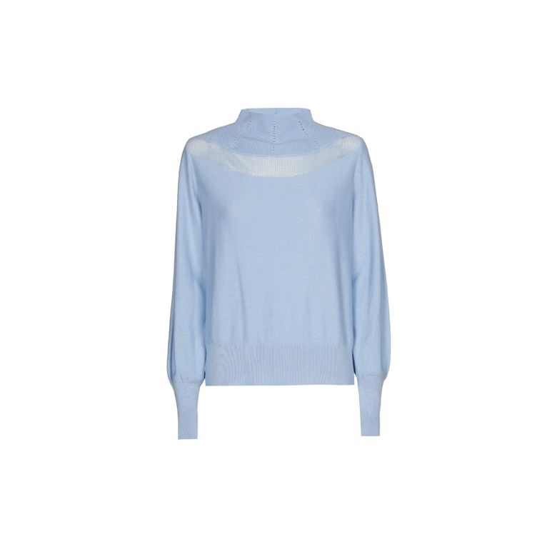Caroline Biss pull bleu 1