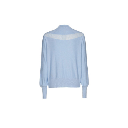 Caroline Biss pull bleu