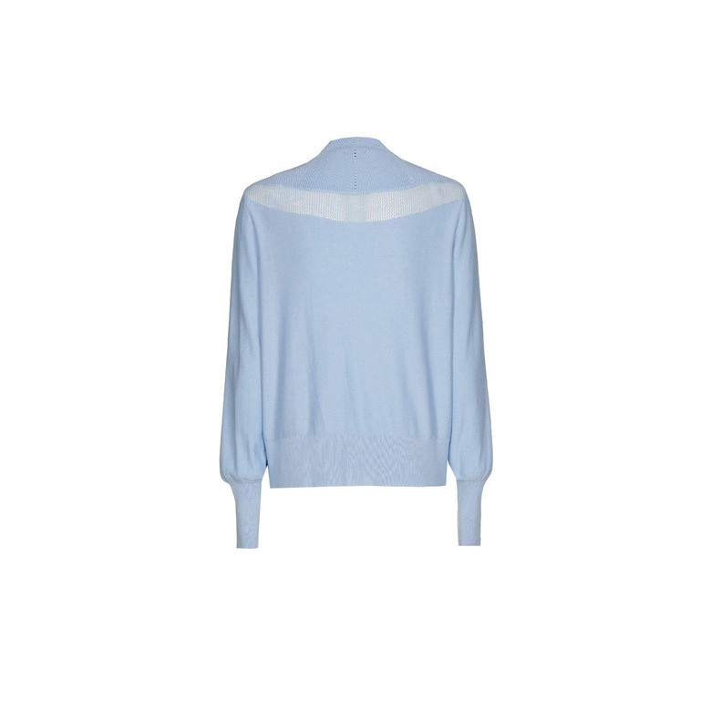 Caroline Biss pull bleu 2