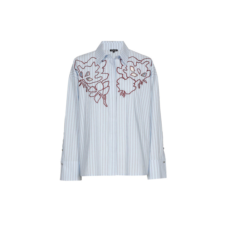 Caroline Biss blouse blauw 1