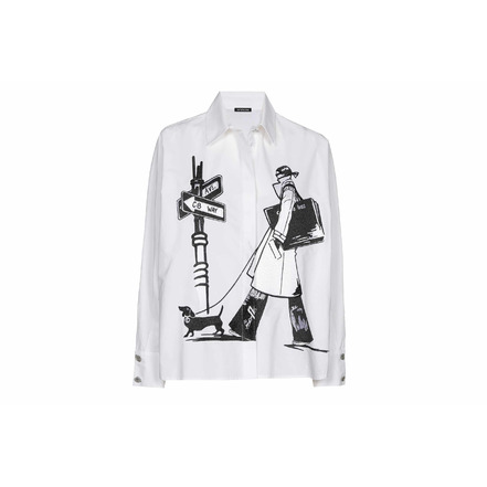 Caroline Biss bluse weiss