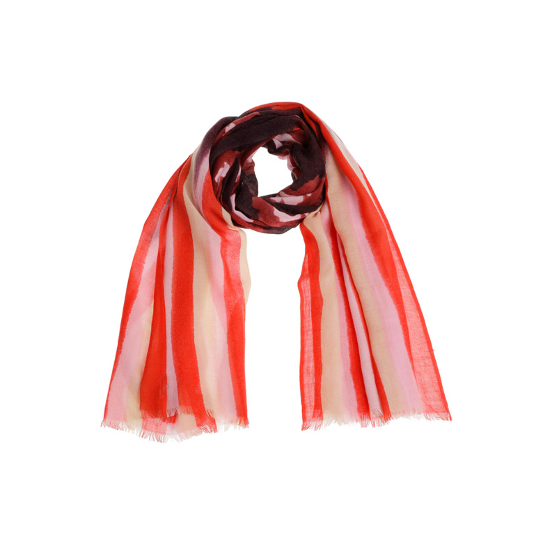 Caroline Biss echarpe rouge