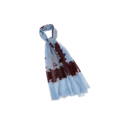 Caroline Biss echarpe bleu