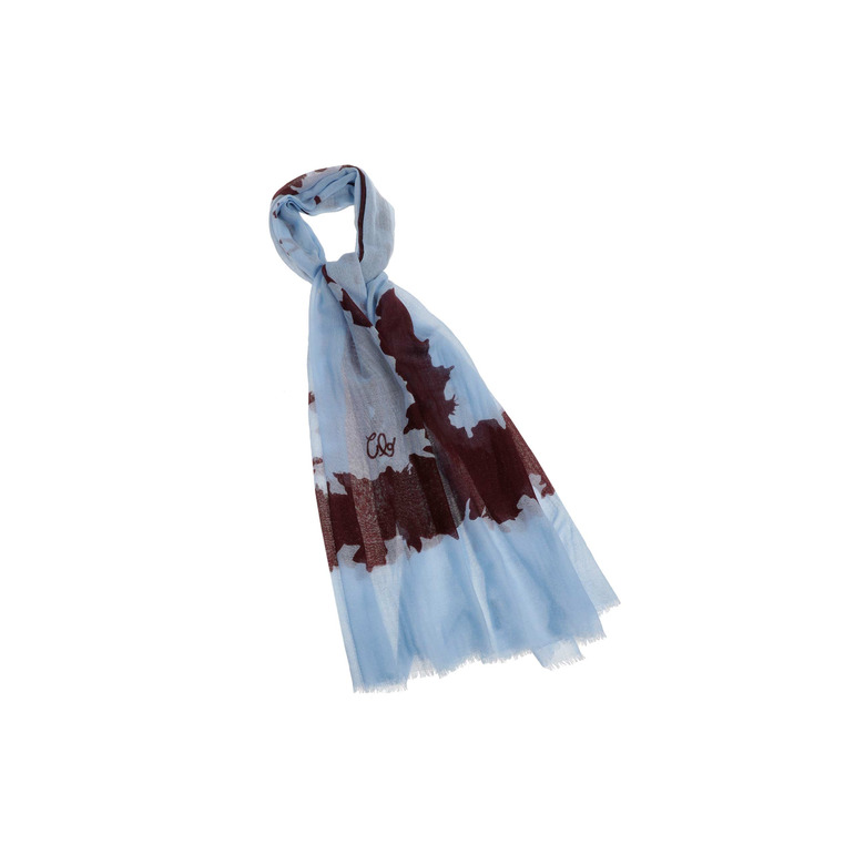 Caroline Biss echarpe bleu