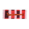 Caroline Biss sjaal rood 1