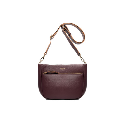 Crinkles Sibel crossbody violet