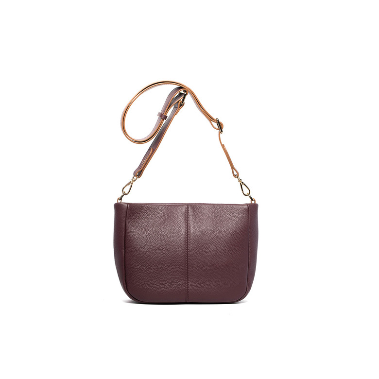 Crinkles Sibel crossbody violet 3