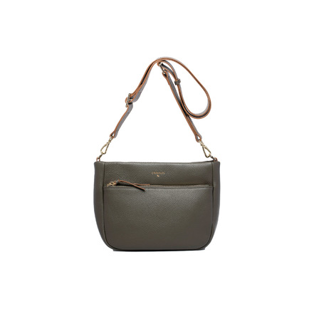 Crinkles Sibel crossbody green