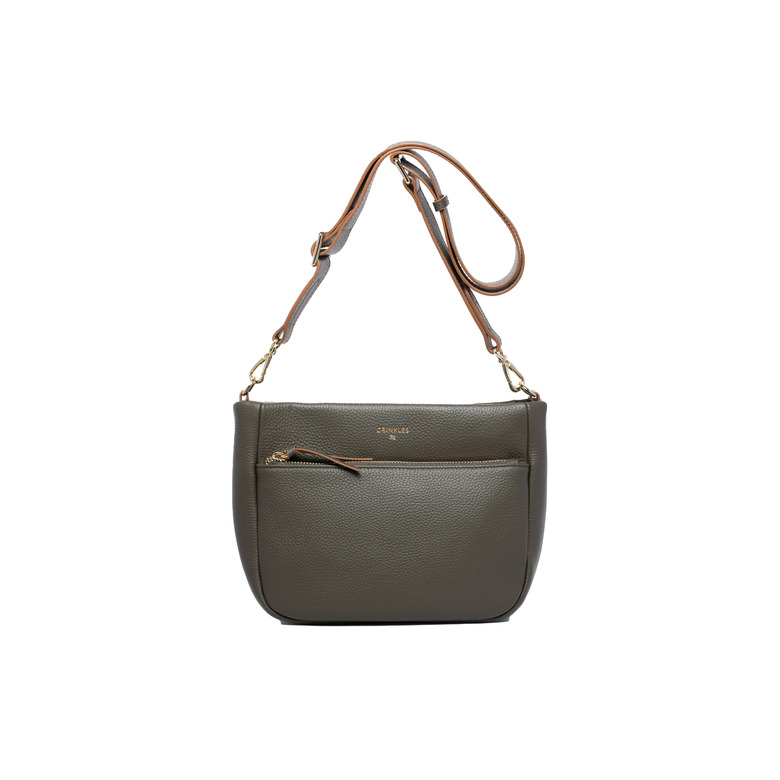 Crinkles Sibel crossbody green