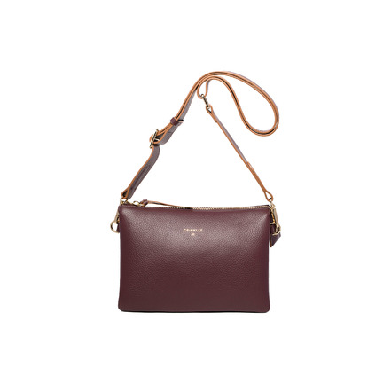 Crinkles Sibel crossbody violet