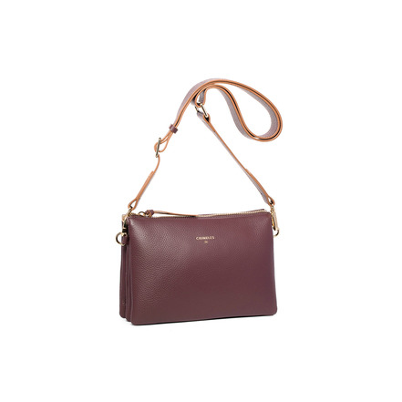 Crinkles Sibel crossbody violet