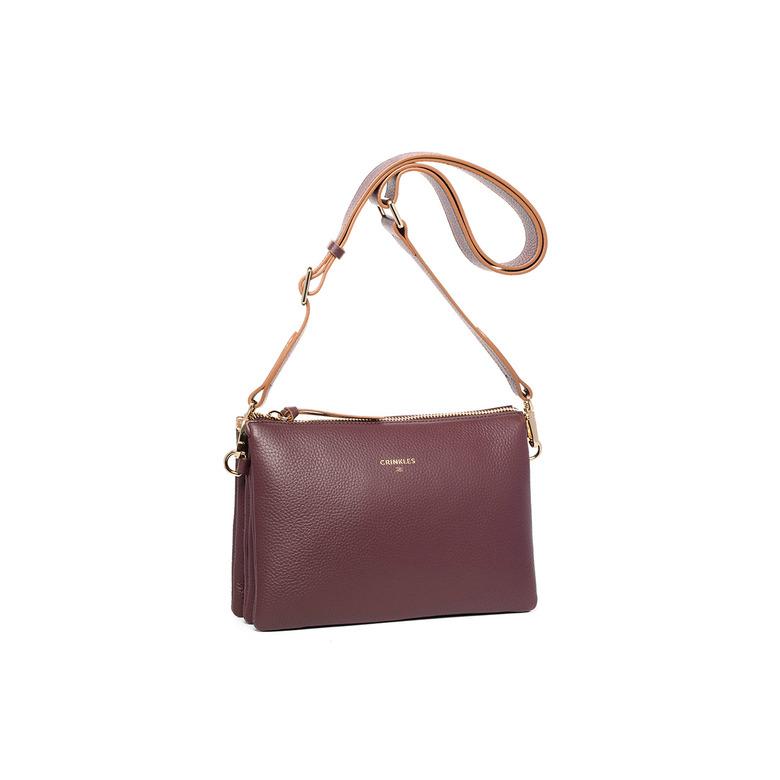 Crinkles Sibel crossbody violet 2