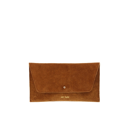 Ann Kurz geldbörse camel