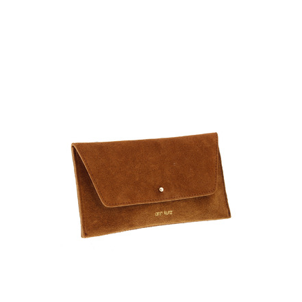Ann Kurz geldbörse camel