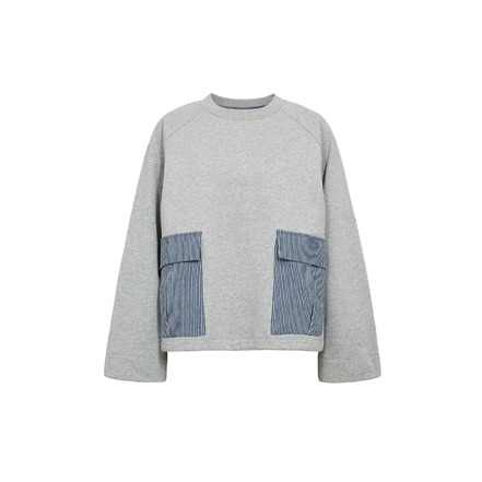 Numph sweater grijs