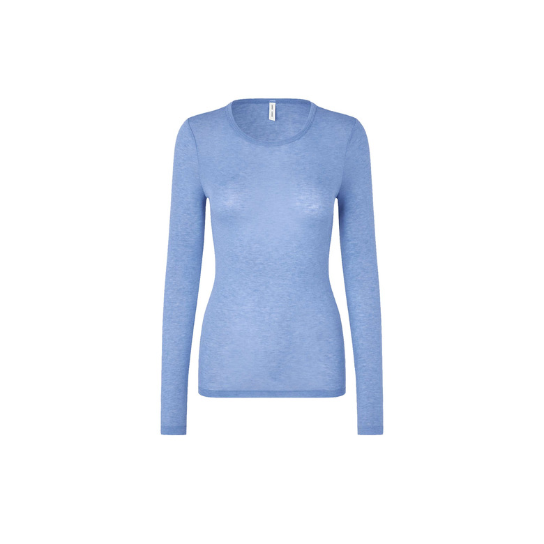 Samsoe&samsoe t-shirt blauw 1