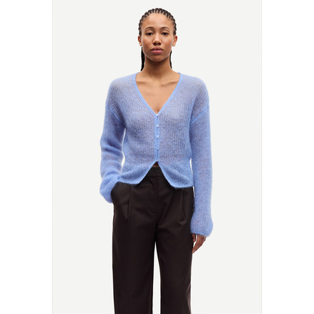 Samsoe&samsoe cardigan blauw