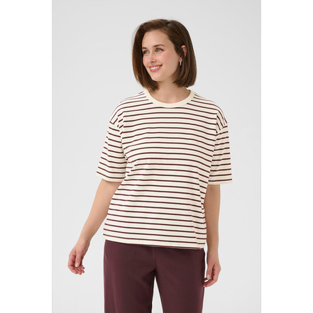Kaffe t-shirt bordeaux