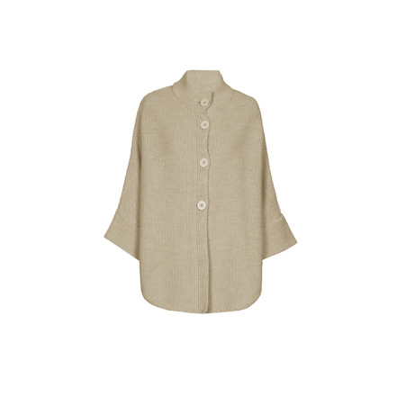 Marie Mero poncho lightbrown