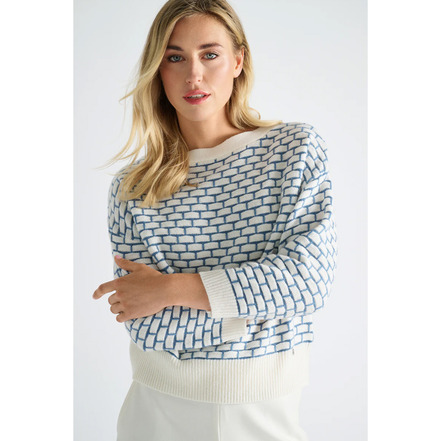 Marie Mero sweater ecru