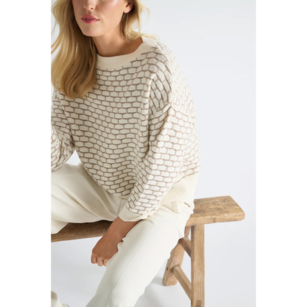 Marie Mero sweater lightbrown
