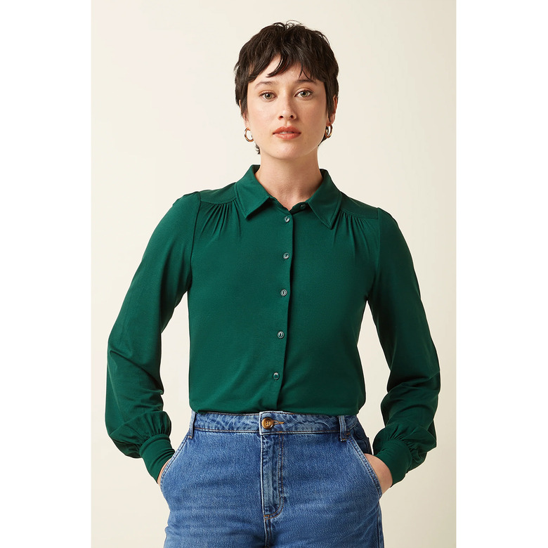 King Louie blouse green 2