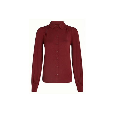 King Louie chemisier bordeaux