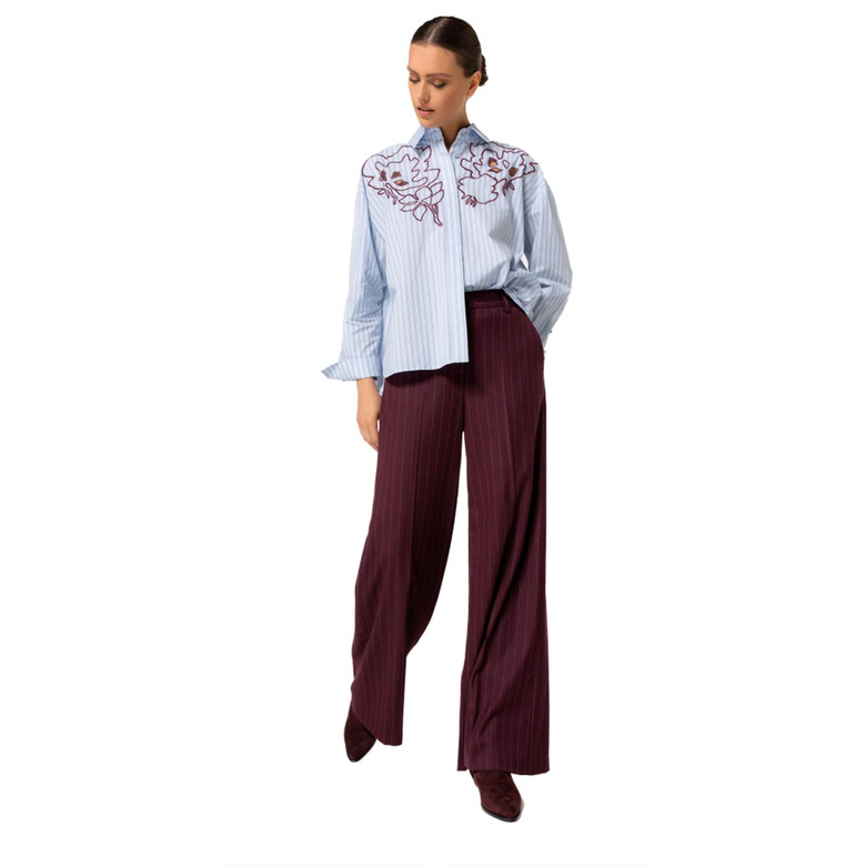 Caroline Biss pantalon bordeaux 2