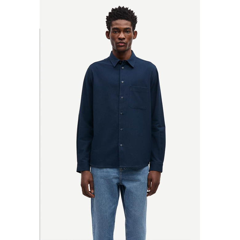 Samsoe&samsoe hemd blauw 2