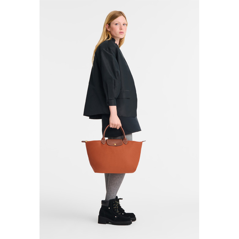 Longchamp sac à main orange 5