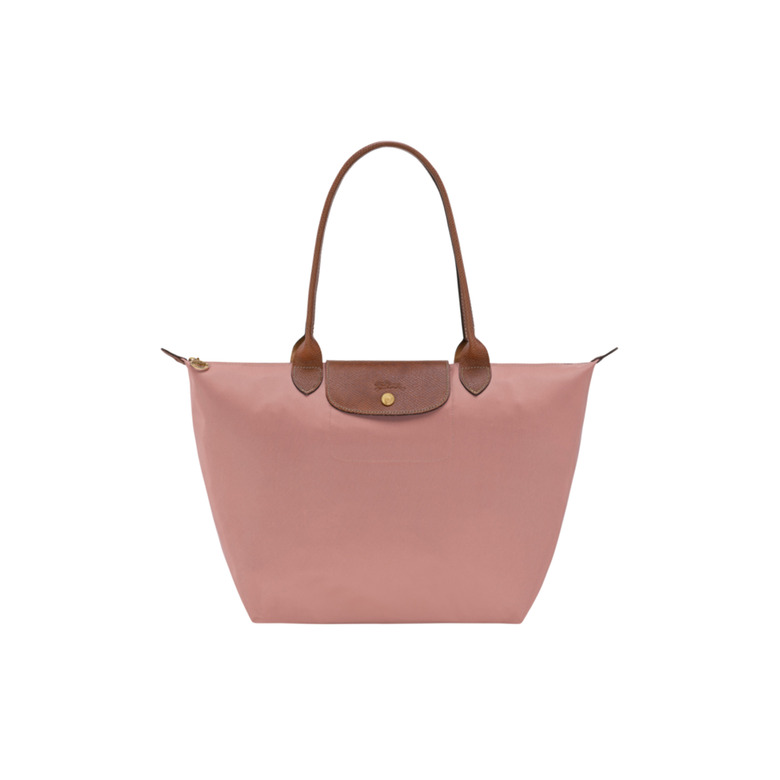 Longchamp sac porté épaule rose