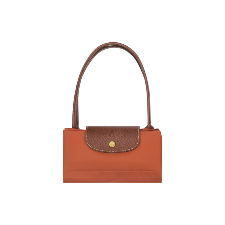 Longchamp schultertasche orange 4