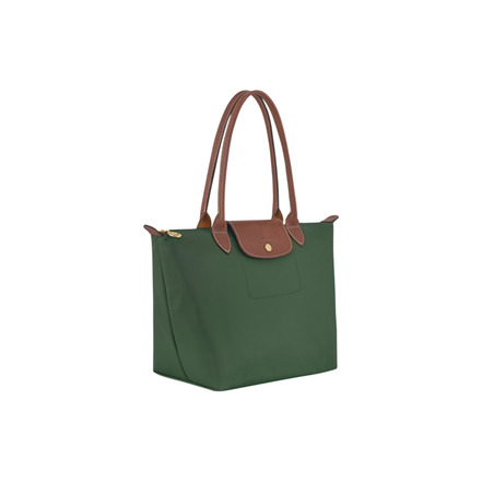 Longchamp schultertasche grÜn