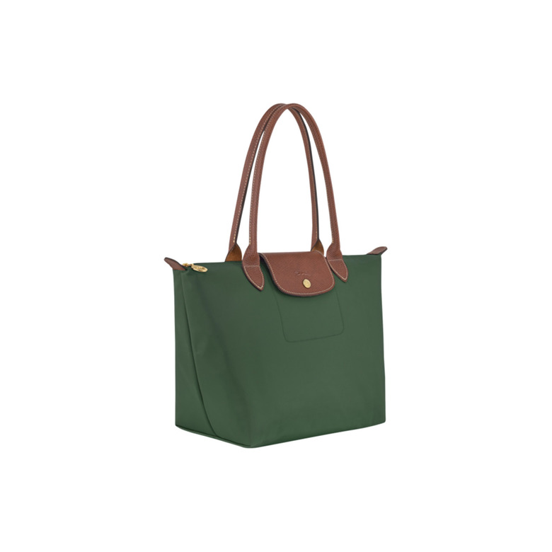 Longchamp schultertasche grÜn 2