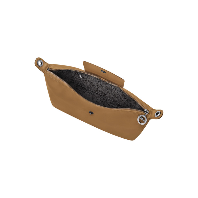 Longchamp schoudertas bruin 4