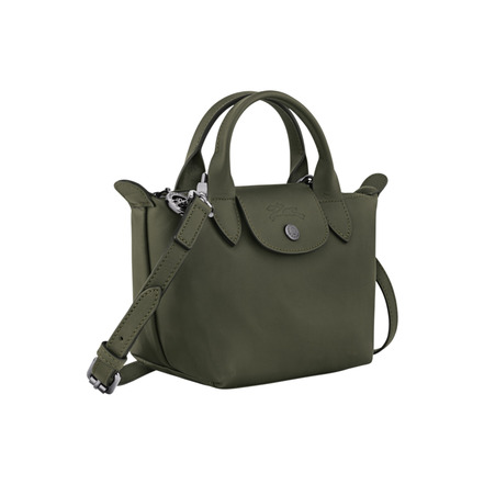 Longchamp sac à main vert