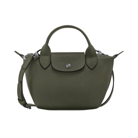 Longchamp sac à main vert