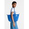 Longchamp schultertasche blau 5