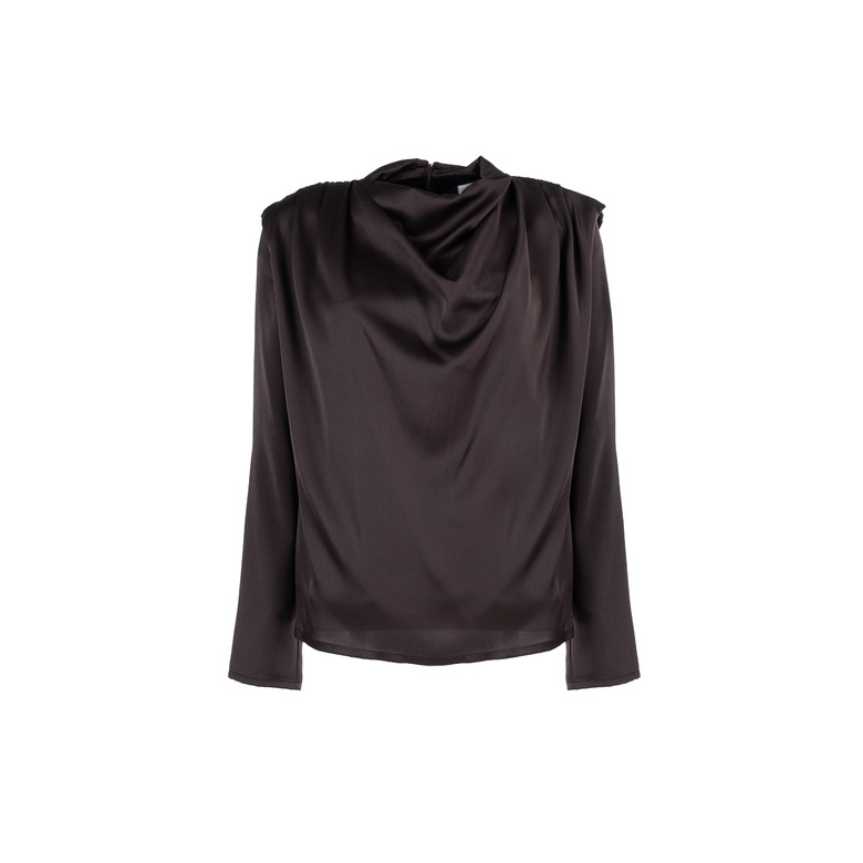 Oscar blouse brown