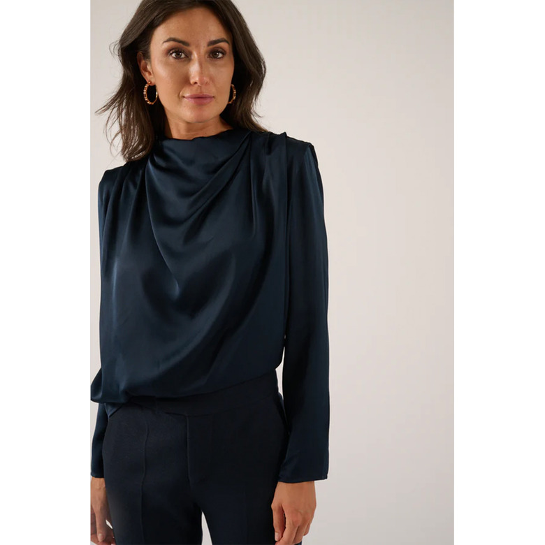 Oscar blouse blue 2