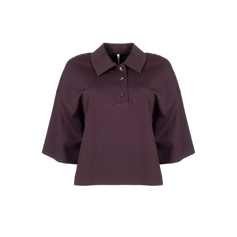 Liviana Conti chemisier violet 1