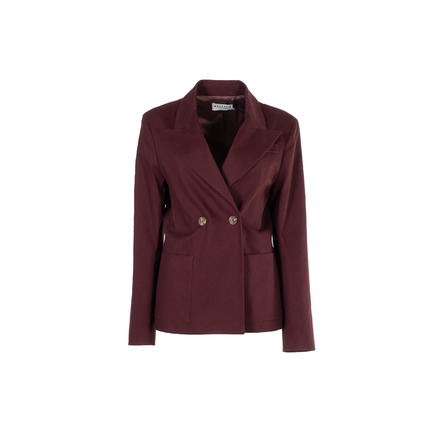 Nathalie Vleeschouwer blazer bordeaux
