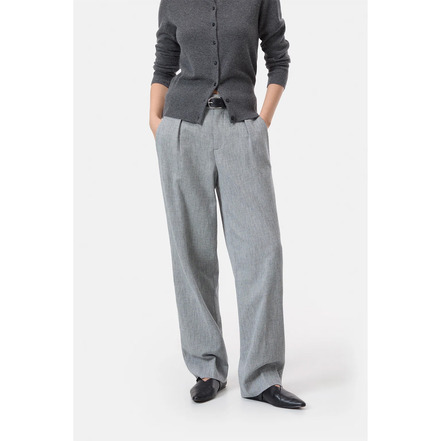 Closed broek 32 inch grijs