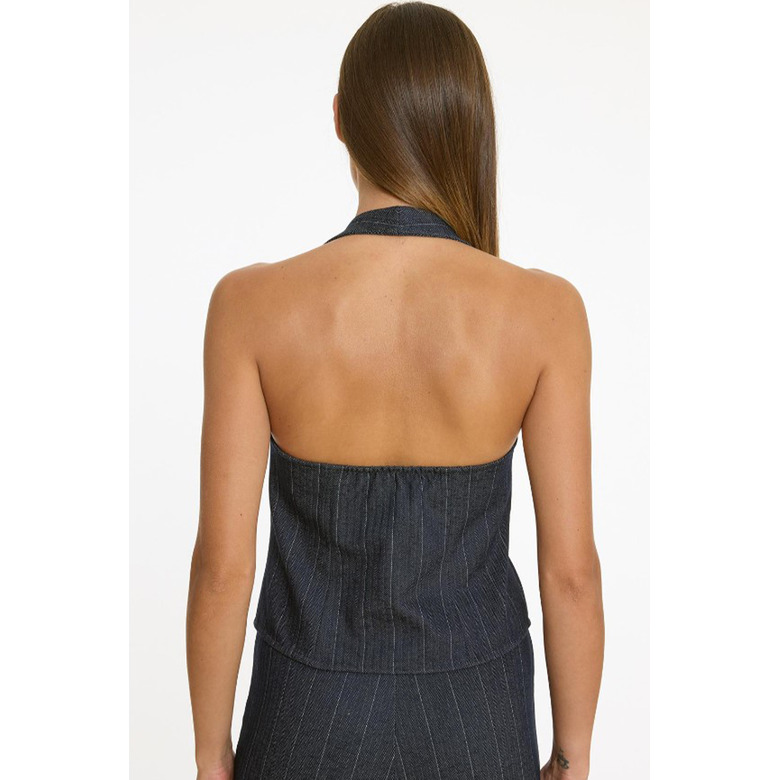 Ana Alcazar gilet bleu 3