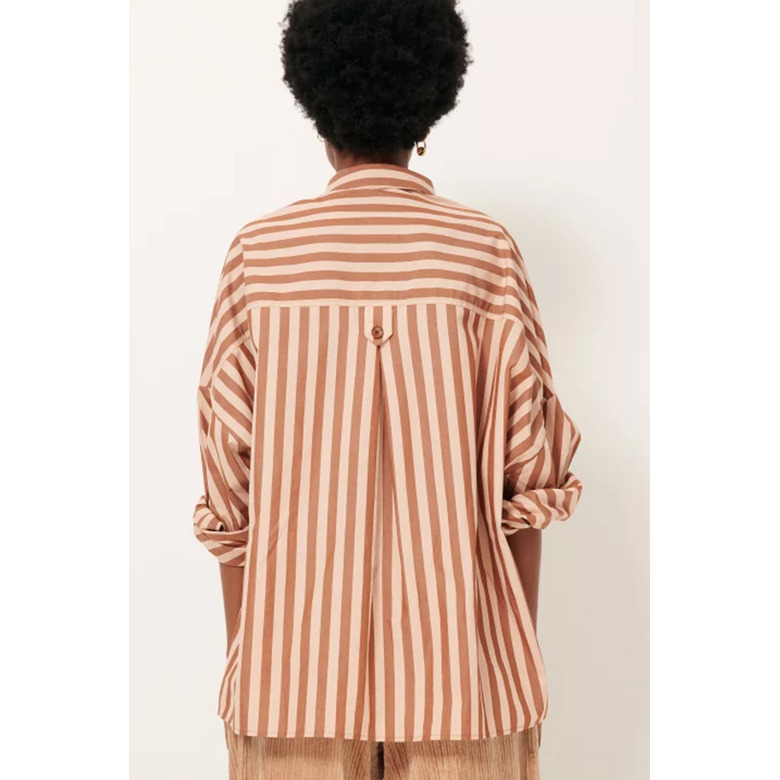 Sessun bluse cognac 3