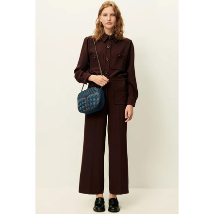 Sessun bluse braun